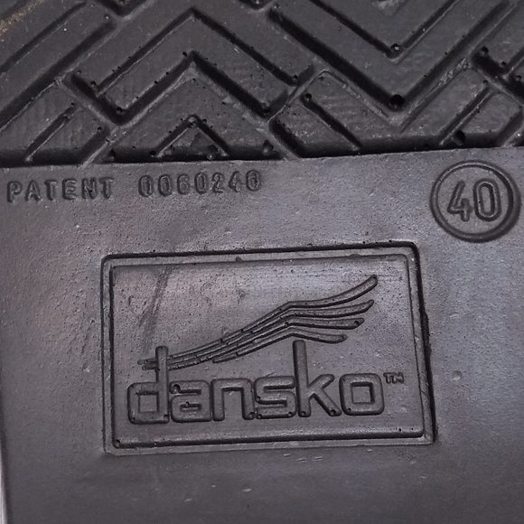 Dansko classic style blue platform clogs, size 10. Blue clogs. - Picture 13 of 13